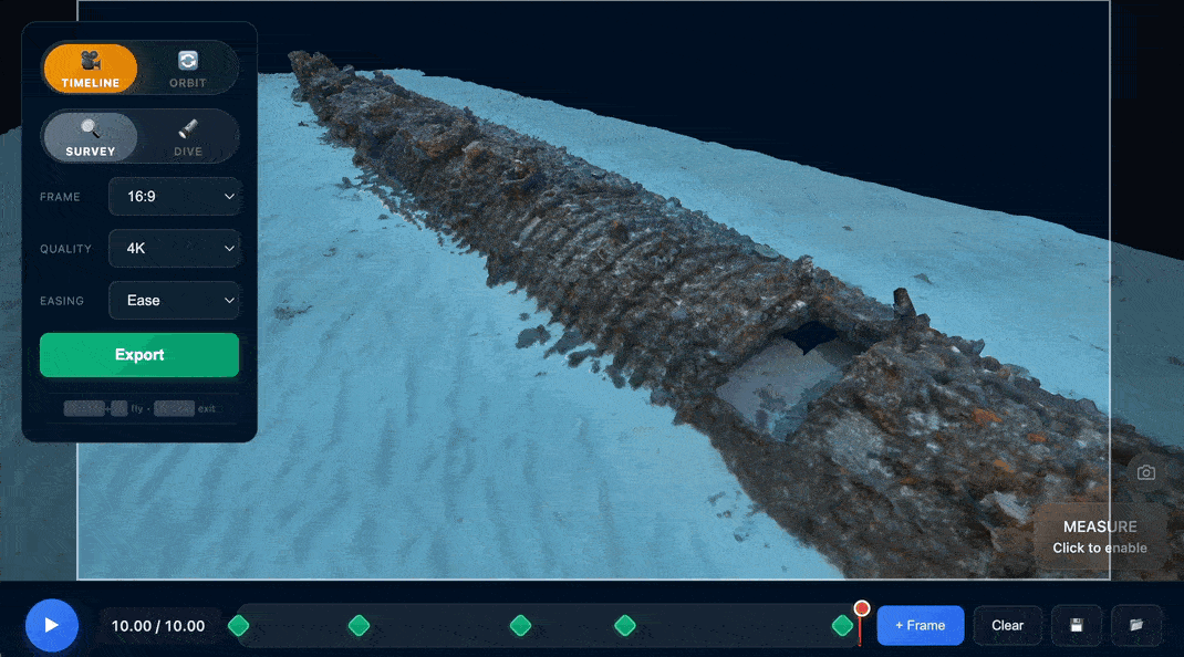 Exporting an animation